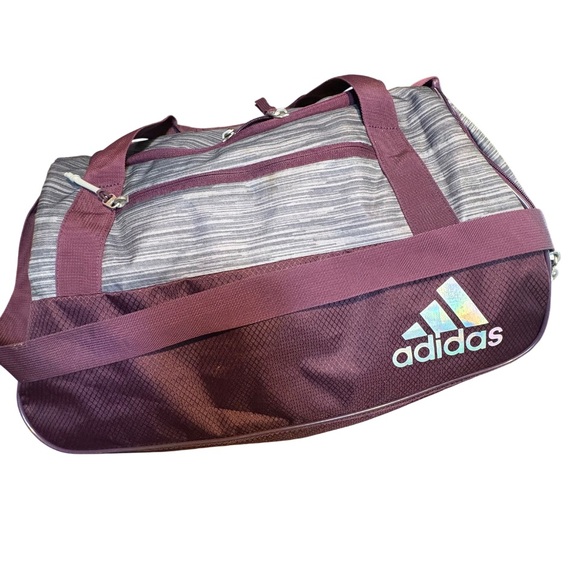 adidas Handbags - Adidas Squad III duffel bag  purple grey travel